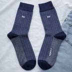 NOFFIT Classic Zigzag Cotton Sock | 5 Pairs Box | Size 39-41
