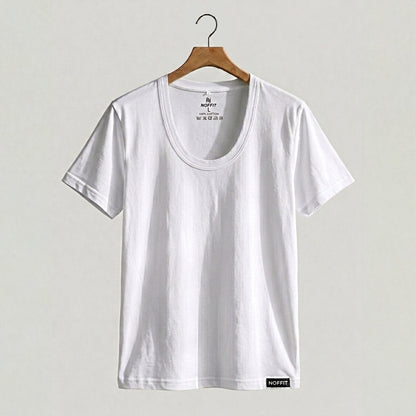 Premium White Half-Sleeve Undershirt