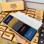 L-V-S Inspired Premium Cotton Socks | 5 Pairs Box