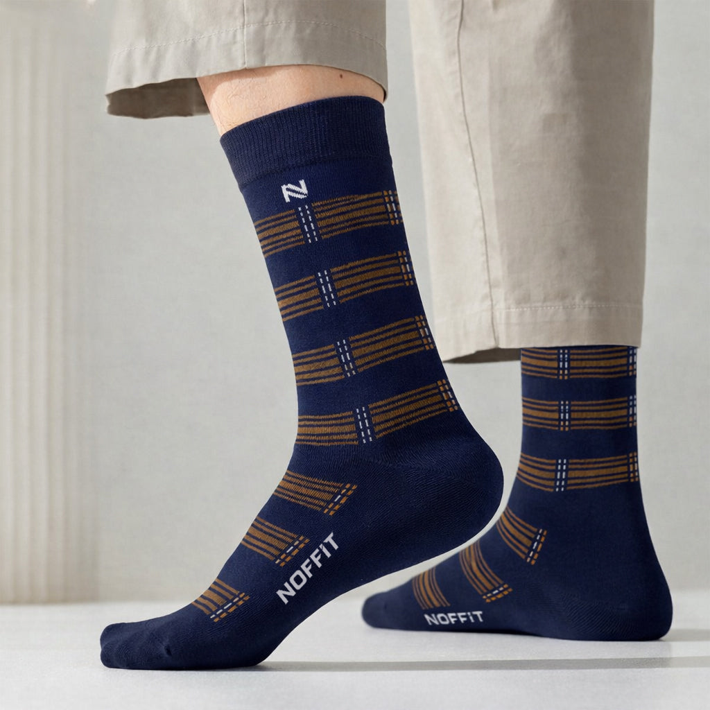 NOFFIT Urban Panel Cotton Socks | 5 Pairs Box