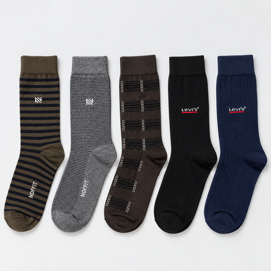 NOFFIT Premium Office Socks – Pack of 5