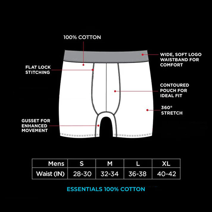 T-O-M-Y Highly Comfortable Boxers (Pack Of 3)