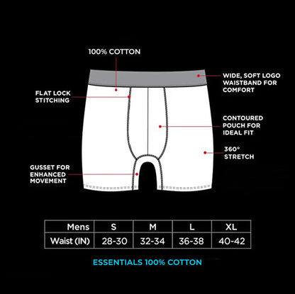 L-V-S Highly Comfortable Boxers (Pack Of 3)