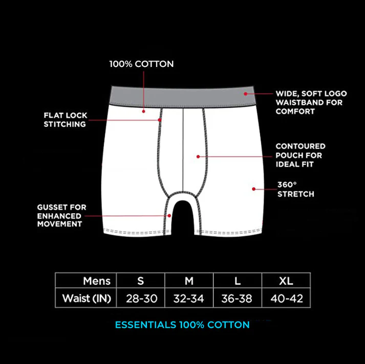 C-K Highly Comfortable Boxers (Pack Of 3)