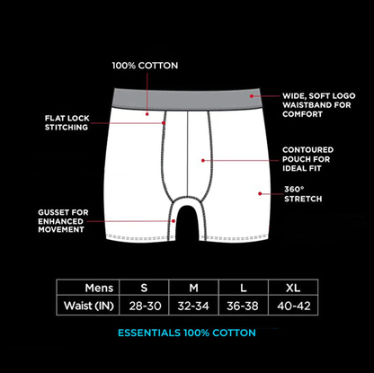 C-K Highly Comfortable Boxers (Pack Of 3)