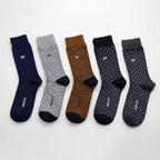 NOFFIT Arrow Pattern Cotton Sock | 5 Pairs Box | Size 39-41