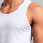 Premium White Sando Undershirt