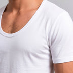 Premium White Half-Sleeve Undershirt