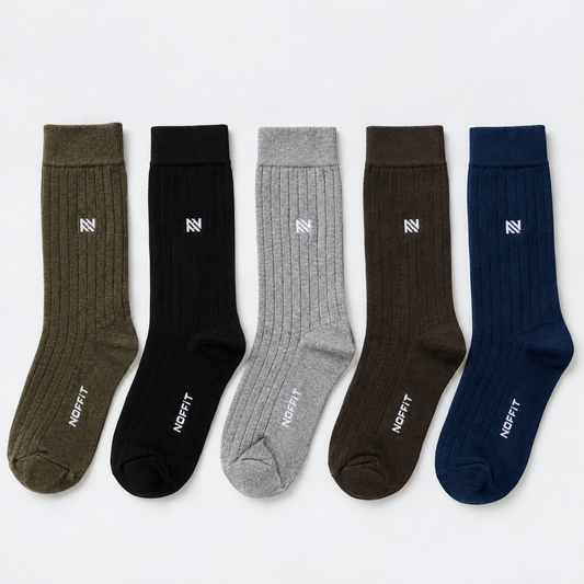 NOFFIT Heritage Classic Socks – Pack of 5