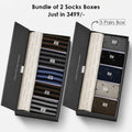 Bundle of 2 Socks Boxes