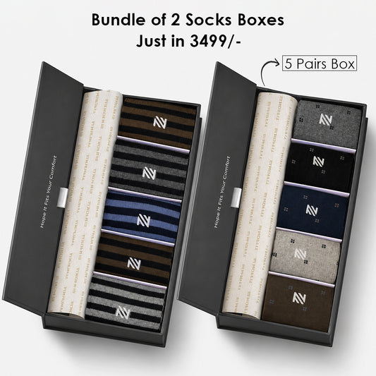 Bundle of 2 Socks Boxes